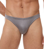 Mansilk Silk Knit Thong